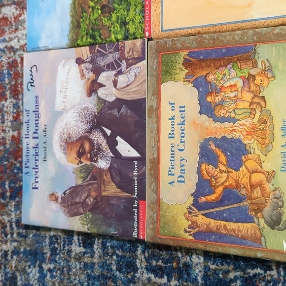 David Adler A Picture Book Series Set of 4 Paperback Books - Used - Picture 2 of 8